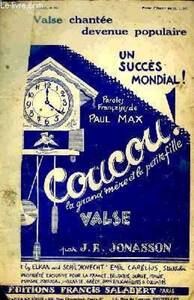 COUCOU ! CHANT-PIANO CHANT