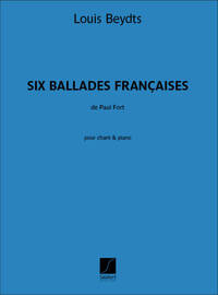 SIX BALLADES FRANCAISES CHANT