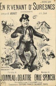 EN R'VENANT D'SURESNES VARIOUSTES (CHT-PNO CHANT