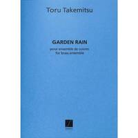 GARDEN RAIN POUR ENSEMBLE DE CUIVRES (SCORE) MUSIQUE D'ENSEMBLE