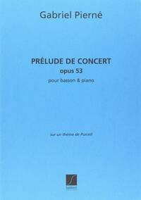 PRELUDE DE CONCERT, OP. 53 BASSON