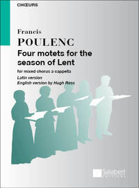 FOUR MOTETS FOR THE SEASON OF LENT CHANT