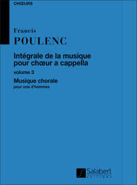 INTEGRALE DE LA MUSIQUE VOLUME 3 CHANT
