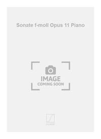 SONATE F-MOLL OPUS 11 PIANO PIANO