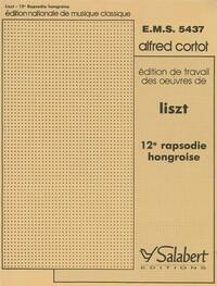 RHAPSODIE HONGROISE N 12 PIANO