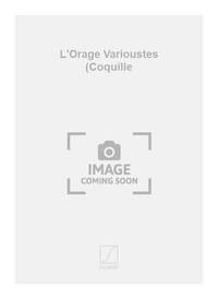 L'ORAGE VARIOUSTES (COQUILLE CHANT