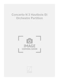CONCERTO N 3 HAUTBOIS ET ORCHESTRE PARTITION