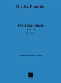 TROIS SONATINES POUR FLUTE FLUTE TRAVERSIERE