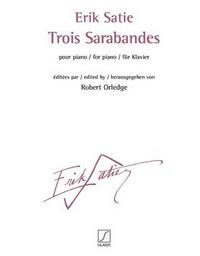 TROIS SARABANDES PIANO