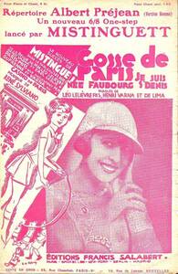 GOSSE DE PARIS VARIOUSTES (CHT-PNO CHANT