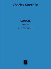 SONATE OP.52 FLUTE TRAVERSIERE