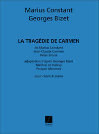 LA TRAGEDIE DE CARMEN CHANT-PIANO REDUCTION CHANT