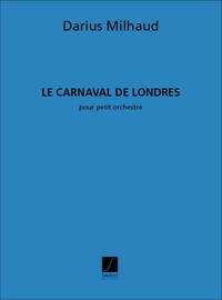 CARNAVAL DE LONDRES POCHE ORCHESTRE