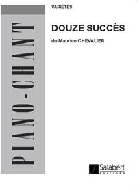 12 SUCCES VARIETES (CHT-PNO) ALBUM CHANT