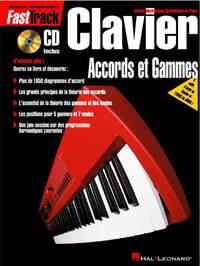 FASTTRACK - CLAVIER - ACCORDS ET GAMMES - VERSION FRANCAISE - (F) PIANO OU CLAVIER +CD