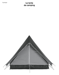 La tente de camping