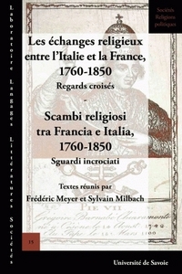 Les échanges religieux entre l'Italie et la France