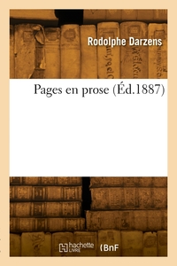 PAGES EN PROSE