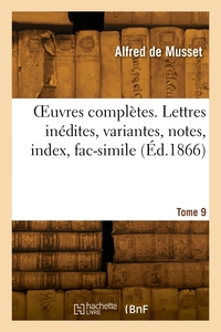 OEuvres complètes. Tome 9