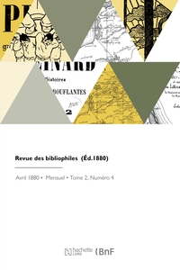 REVUE DES BIBLIOPHILES