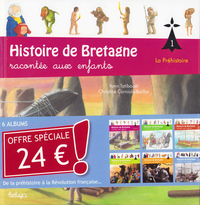 Histoire de Bretagne racontée aux enfants en 6 volumes