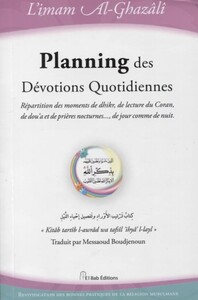 PLANNING DES DéVOTIONS QUOTIDI