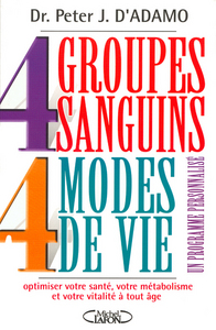 4 groupes sanguins 4 modes de vie - Un programme personnalisé