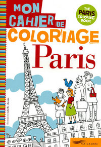 Paris mon cahier de coloriage