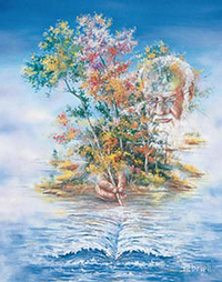 ÉCRIVAIN DE L’îLE PAQUET DE 6