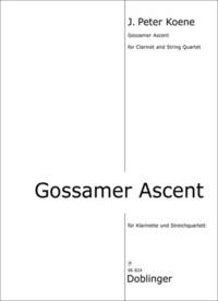 GOSSAMER ASCENT CLARINETTE-PARTITION+PARTIES SEPAREES