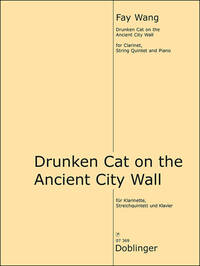 DRUNKEN CAT ON THE ANCIENT CITY WALL CLARINETTE-PARTITION+PARTIES SEPAREES