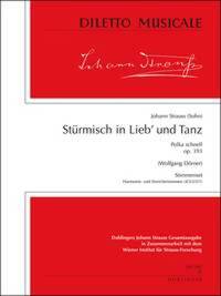 STURMISCH IN LIEB' UND TANZ  ORCHESTRE-PARTITION+PARTIES SEPAREES
