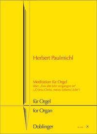 MEDIATION FUR ORGEL UBER DAS ALTE JAHR ORGUE