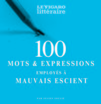 PLV de 5 guides 100 mots et expressions employés à mauvais escient