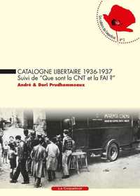 CATALOGNE LIBERTAIRE 1936/1937 (NED)