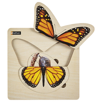 PUZZLE CYCLE DE VIE - PAPILLON