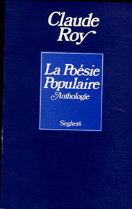 La poésie populaire