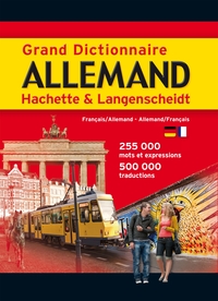 GRAND DICTIONNAIRE ALLEMAND HACHETTE LANGENSCHEIDT