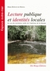 Lecture publique et identités locales - le cas des territoires isolés de l'intérieur de la Guyane