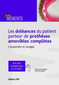 Les doléances du patient porteur de prothèses amovilbes complètes