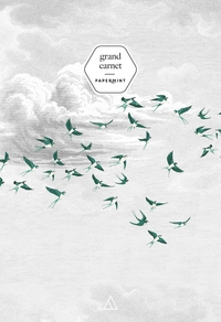 Grand Carnet - PaperMint Swallow Cloud vert