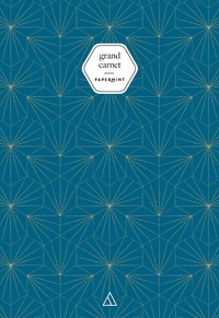Grand Carnet - PaperMint Tiles Bleu