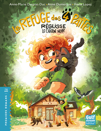 Le Refuge des 4 pattes - Réglisse, le chaton noir