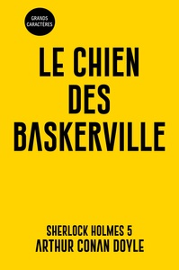 LE CHIEN DES BASKERVILLE - SHERLOCK HOLMES 5 - GRANDS CARACTERES