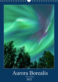 Aurora Borealis en Scandinavie (Calendrier mural 2022 DIN A3 vertical)