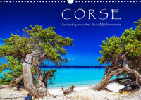 CORSE - FANTASTIQUES COTES DE LA MEDITERRANEE (CALENDRIER MURAL 2022 DIN A3 HORIZONTAL) - ETE, SOLEI