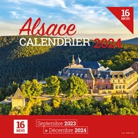 CALENDRIER 2024 - 16 MOIS - ALSACE