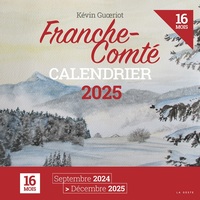 CALENDRIER 2025 - 16 MOIS - FRANCHE-COMTE
