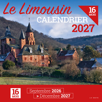 CALENDRIER 2027 - LE LIMOUSIN (16 MOIS)