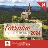 CALENDRIER 2024 - 16 MOIS - LORRAINE